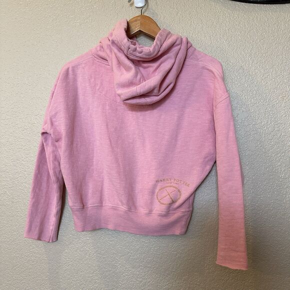 Harry Potter NYC Ladies Fawkes Hoodie Wizarding Worlds XS Pink **READ** - Picture 7 of 8